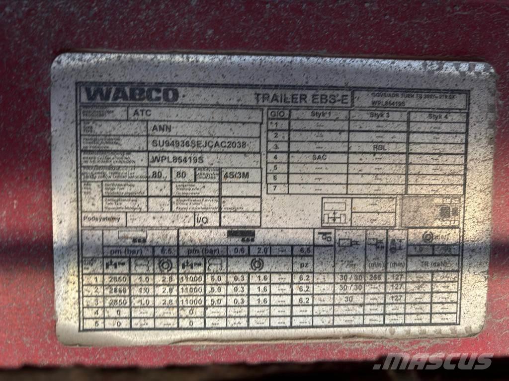 ATC ANN Mélybölcsős félpótkocsik