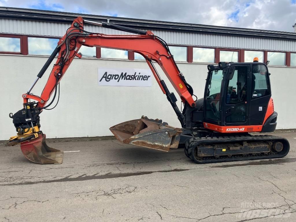 Kubota KX 080-4 Közepes (midi) kotrók 7 t - 12 t
