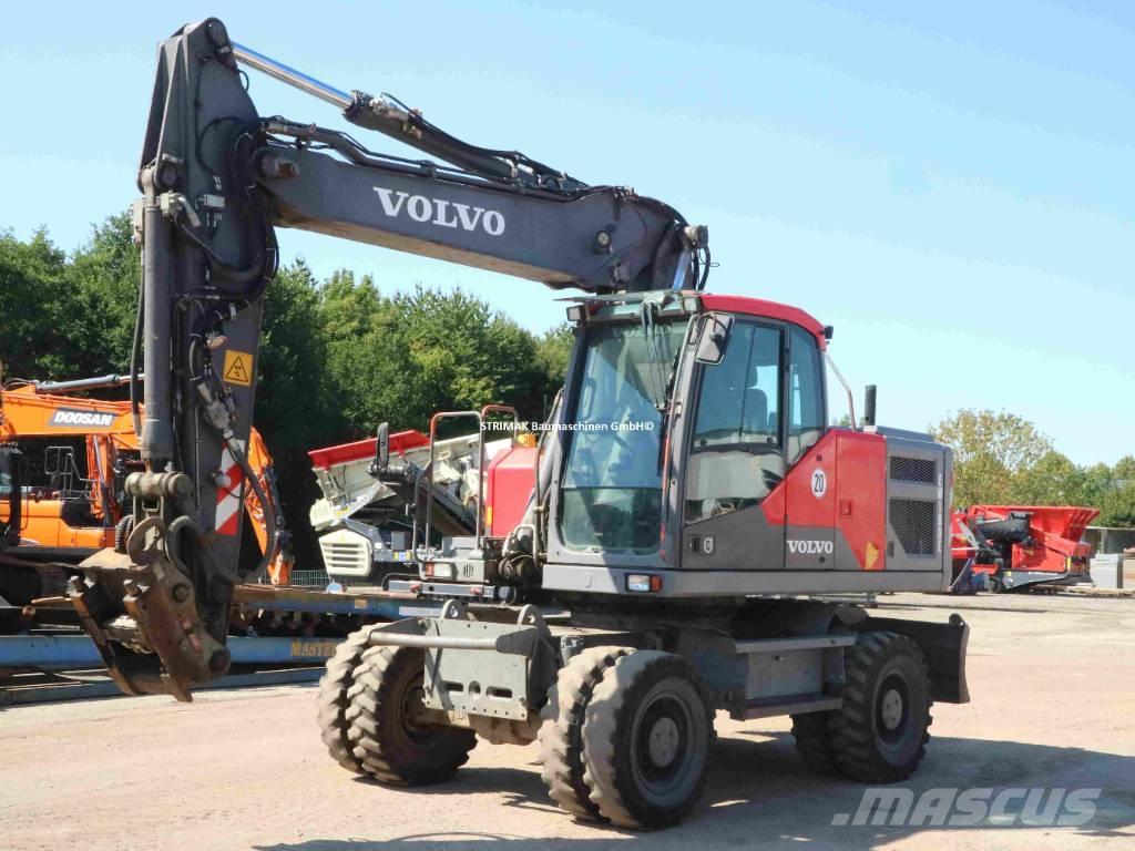 Volvo EW 180 E Gumikerekes kotrók