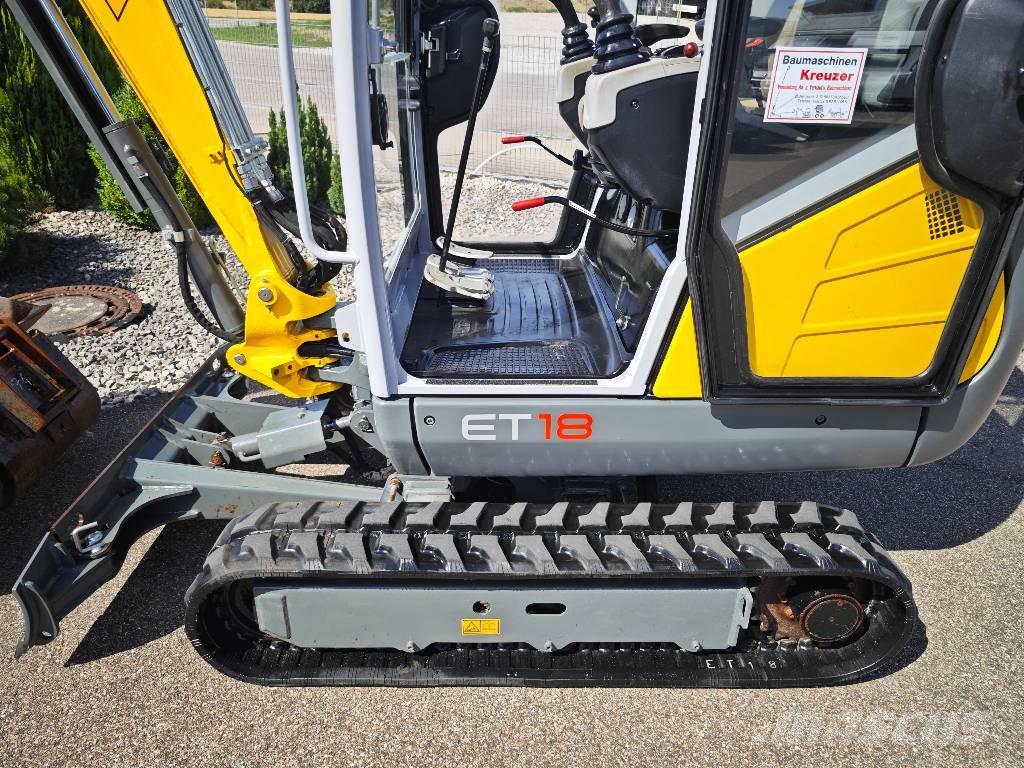 Wacker Neuson ET 18 Lánctalpas kotrók
