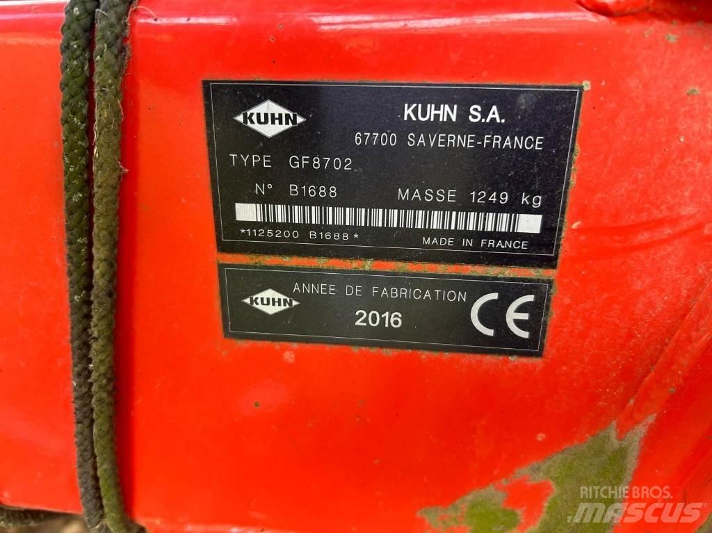 Kuhn GF8702 Rendkészítő
