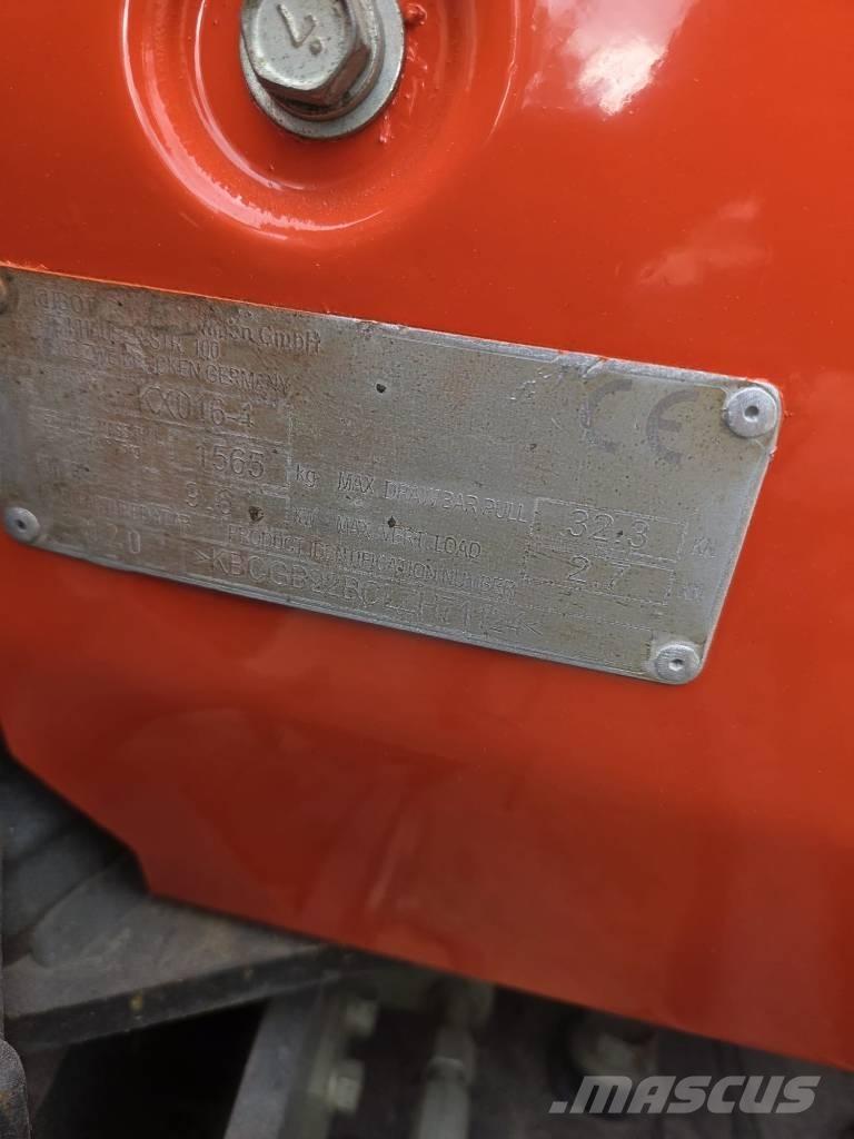 Kubota KX 016-4 Mini kotrók < 7t