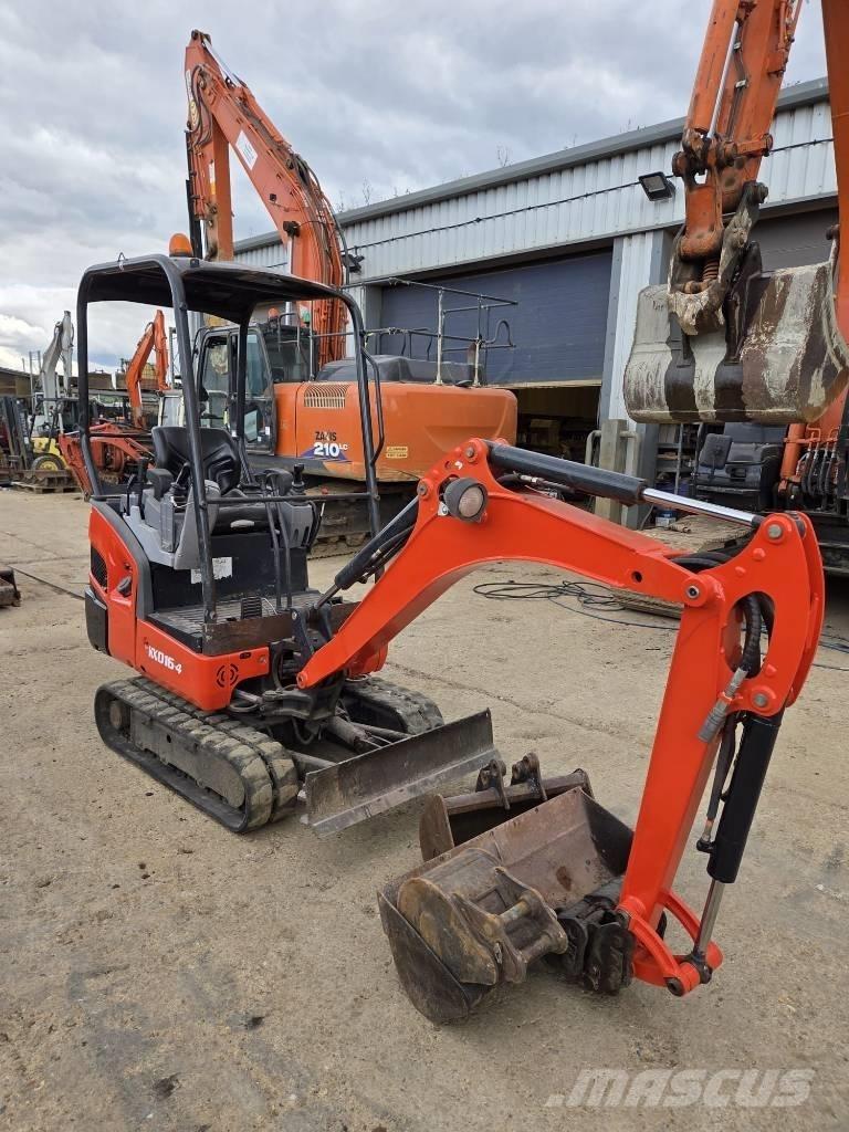 Kubota KX 016-4 Mini kotrók < 7t