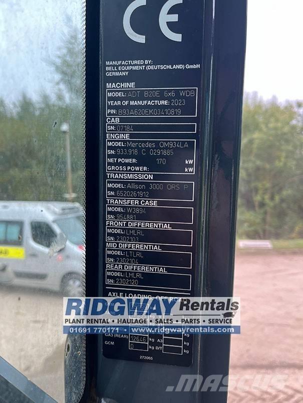 Bell B 20 Csuklósdömperek