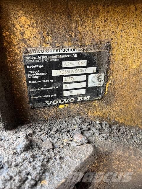 Volvo A 25 C Csuklósdömperek