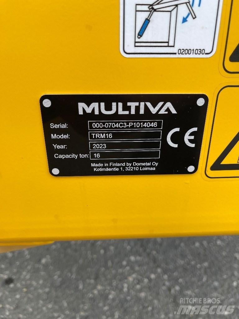 Multiva TRM 16 Mezőgazdasági Általános célú pótkocsik