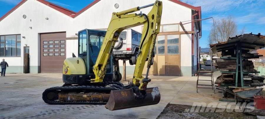 Yanmar Vio 55 Mini kotrók < 7t