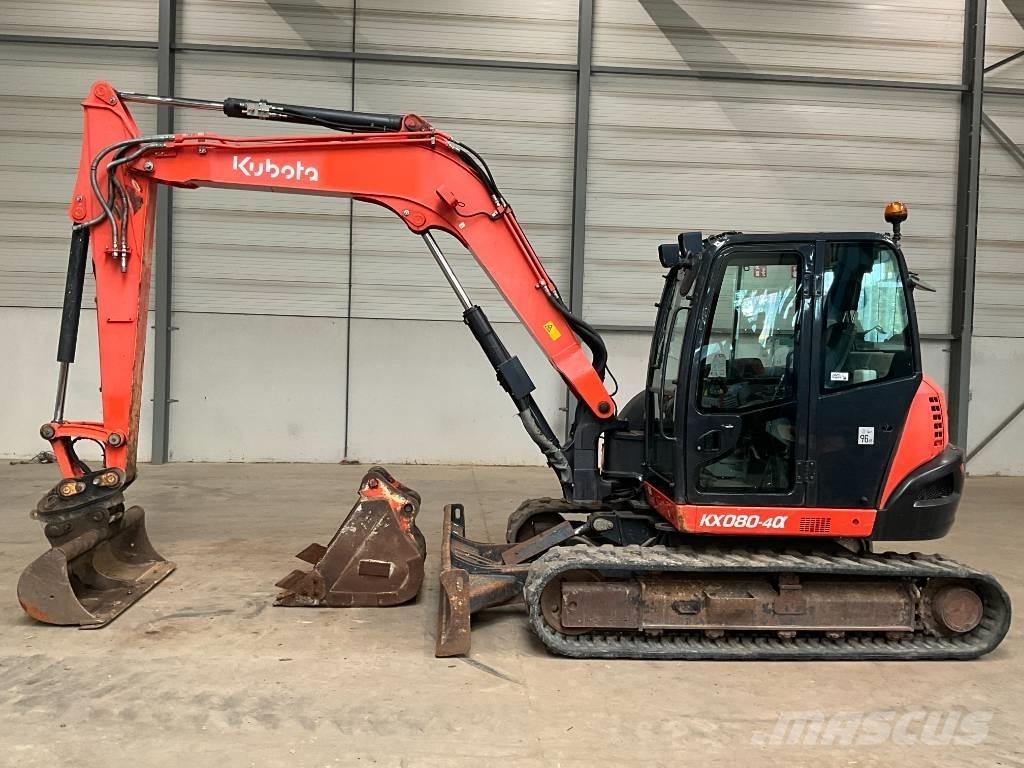 Kubota KX 080-4 A Közepes (midi) kotrók 7 t - 12 t