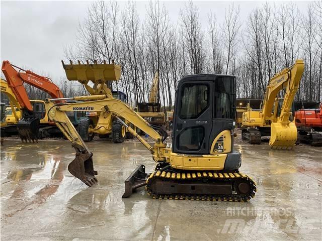 Komatsu PC35MR-2 Mini kotrók < 7t