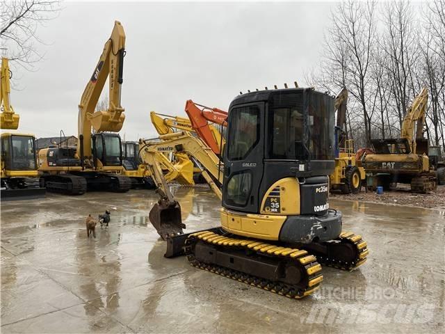 Komatsu PC35MR-2 Mini kotrók < 7t