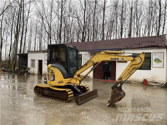 Komatsu PC35MR-2 Mini kotrók < 7t