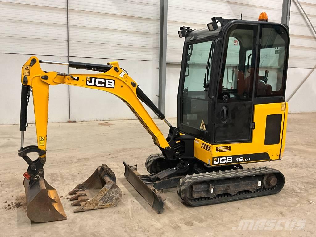 JCB 16 C-1 Mini kotrók < 7t