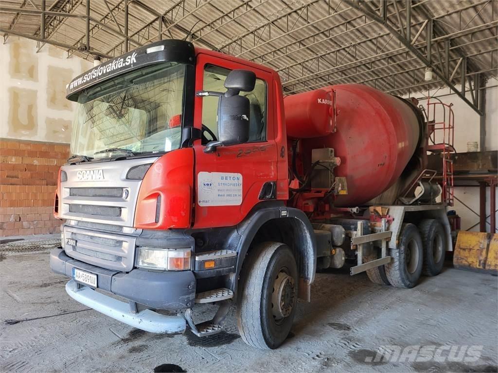 Scania P 380 6X6 Fülkés alváz