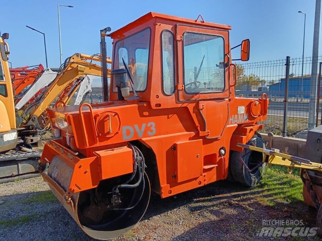Hamm DV 3 K Ikerdobos hengerek