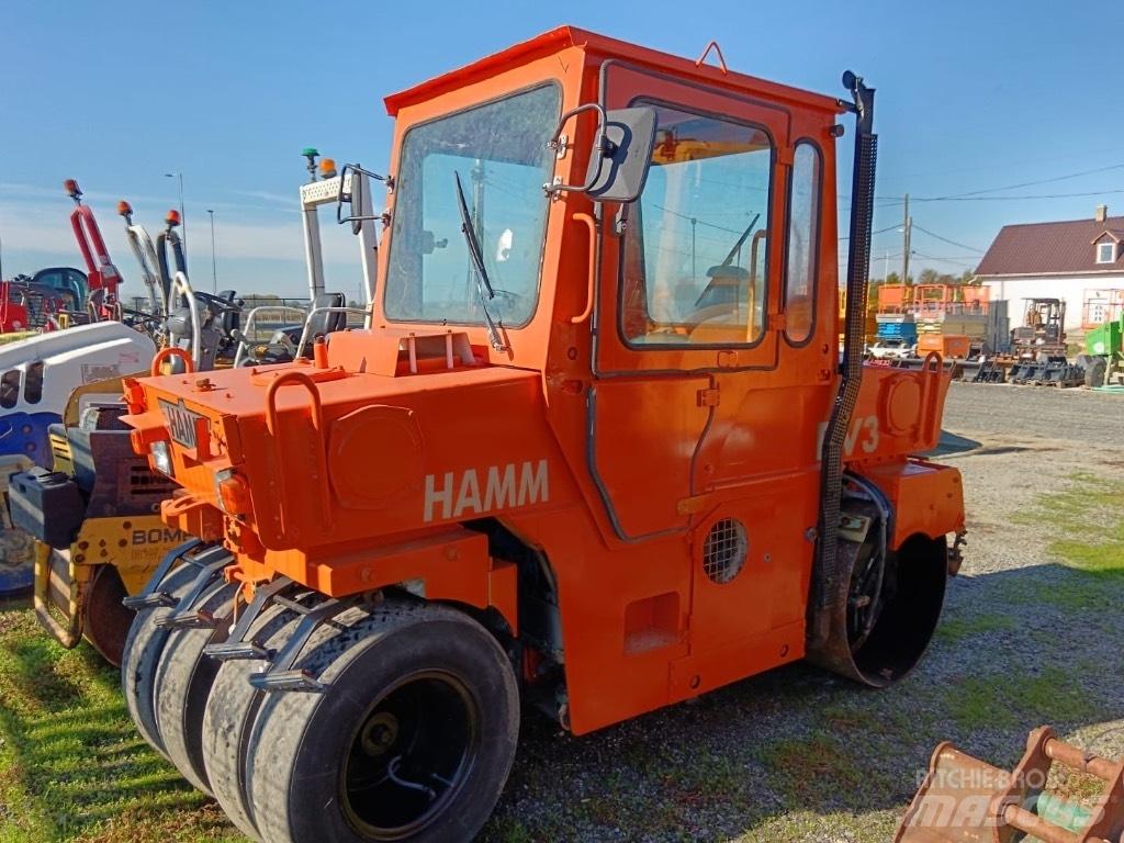 Hamm DV 3 K Ikerdobos hengerek
