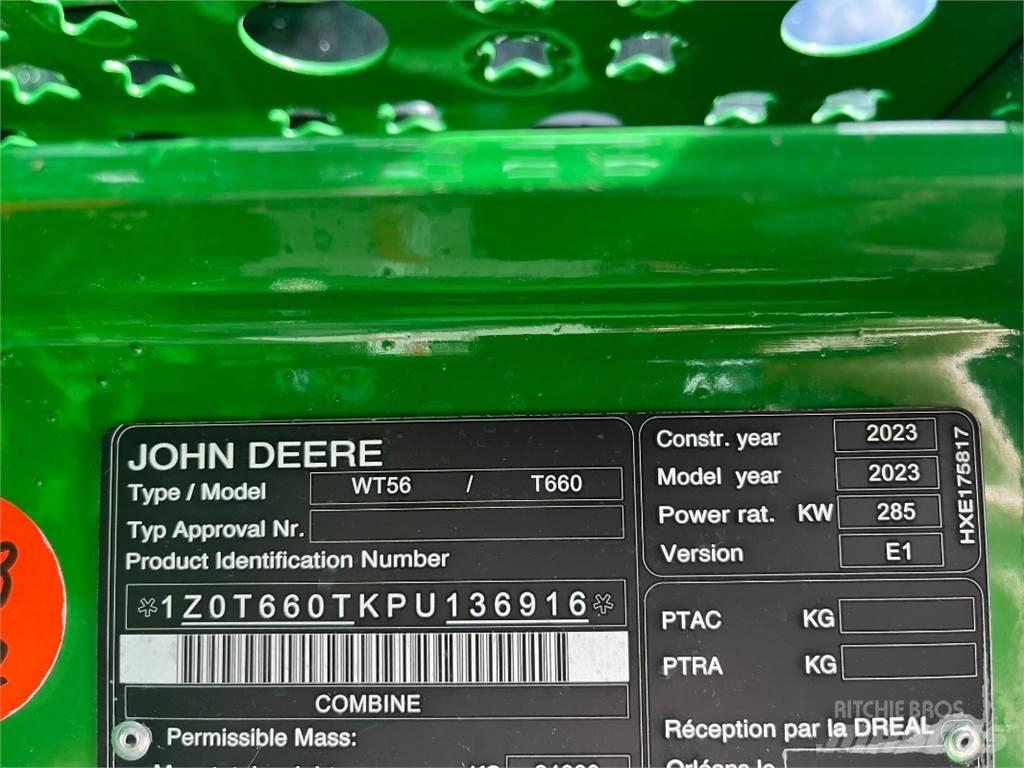 John Deere T660 Kombájnok