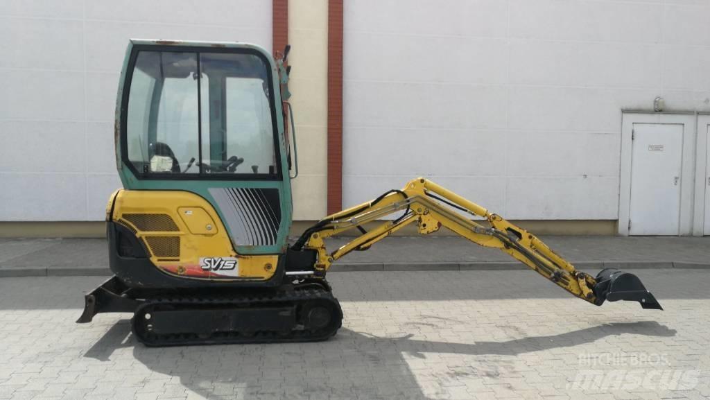 Yanmar SV 15 Mini kotrók < 7t