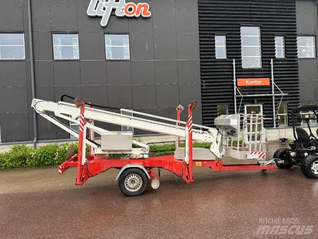 Jumbo T15 Skylift Pótkocsira szerelt emelők és állványok