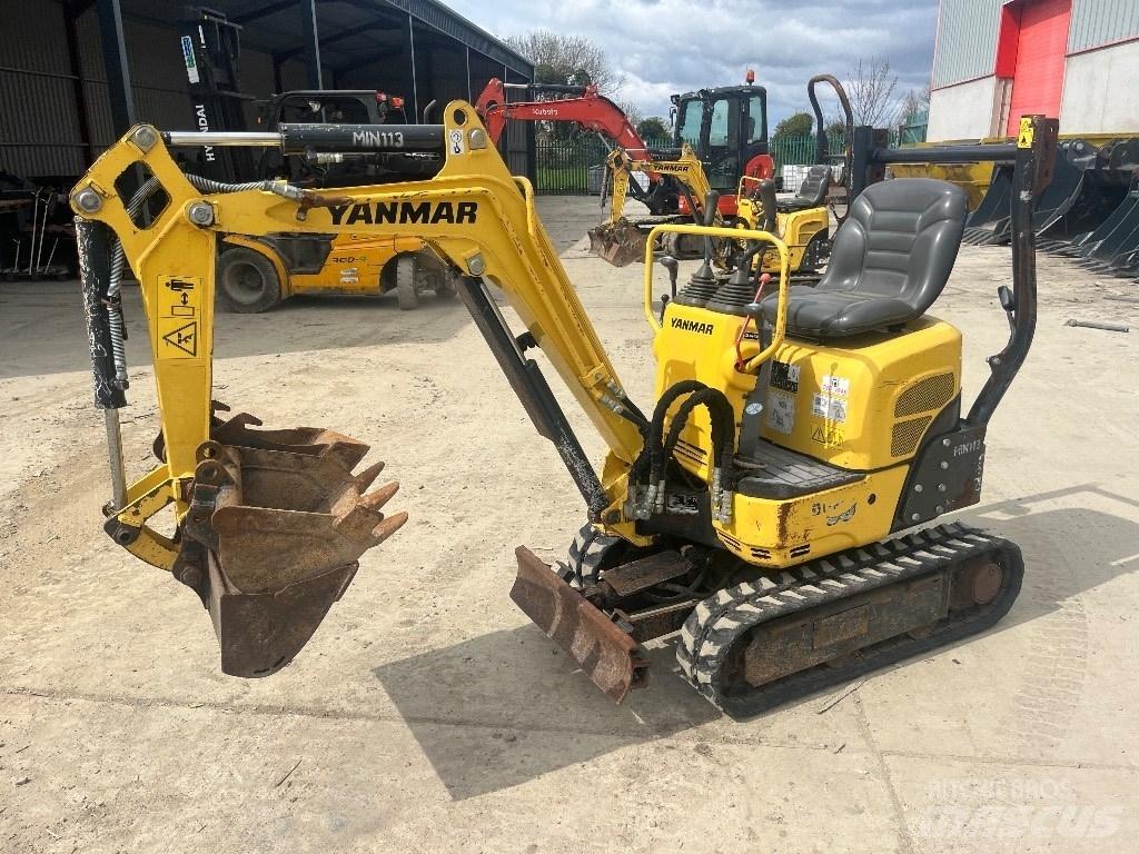 Yanmar SV 08 Mini kotrók < 7t