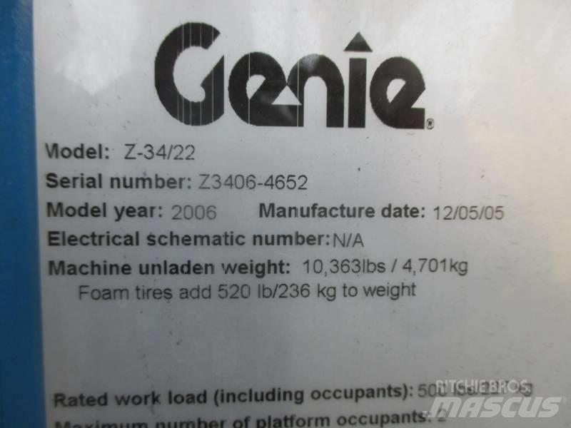Genie Z 34/22 RT Karos emelők