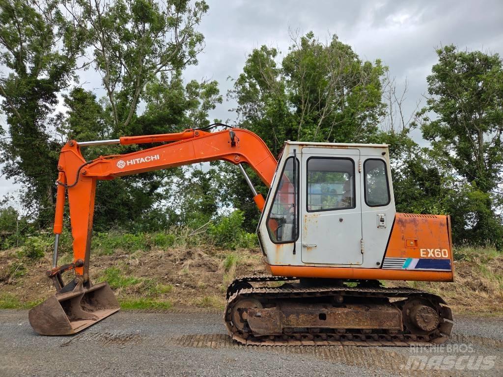 Hitachi EX 60-1 Lánctalpas kotrók
