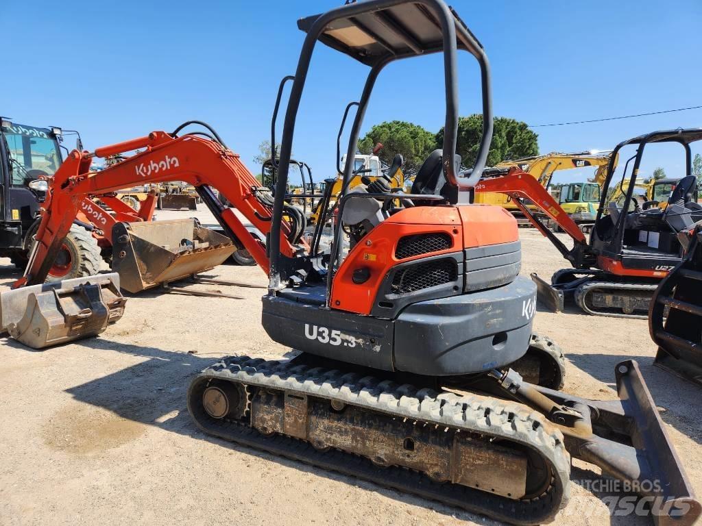 Kubota U 35 Mini kotrók < 7t