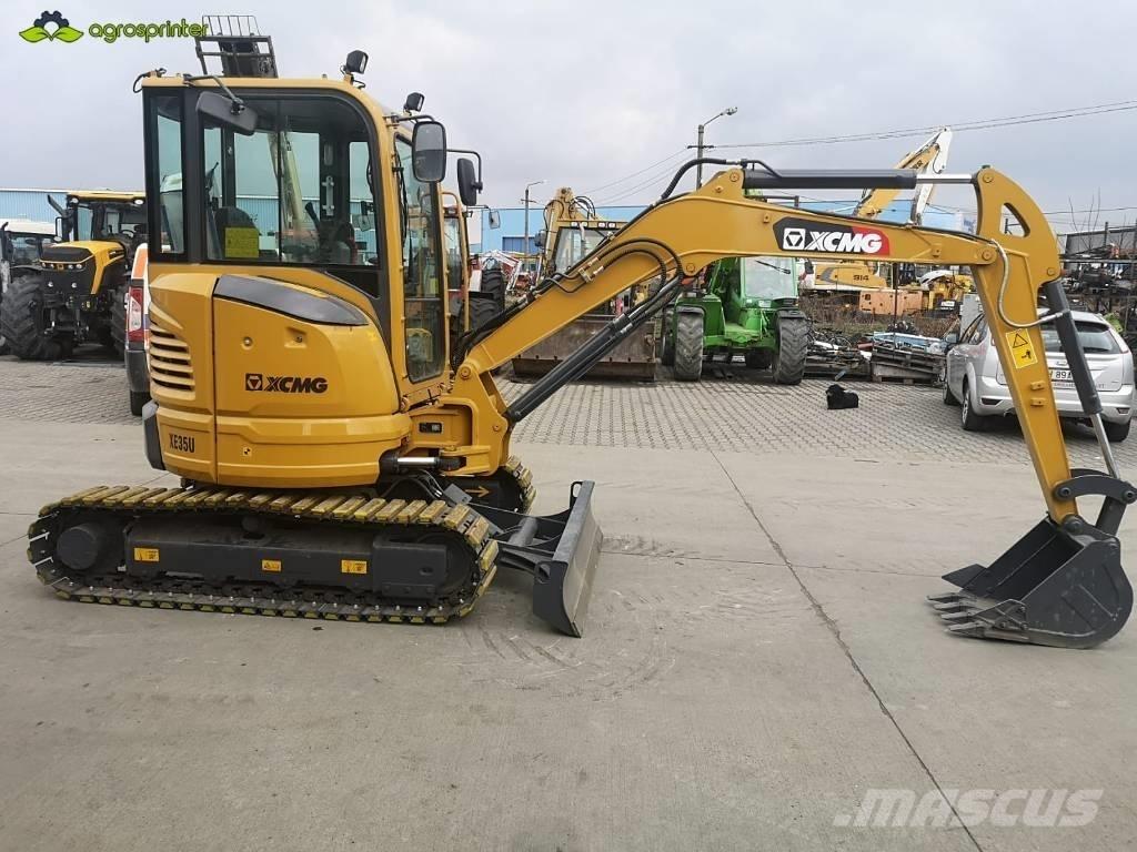 XCMG XE 35 U Mini kotrók < 7t