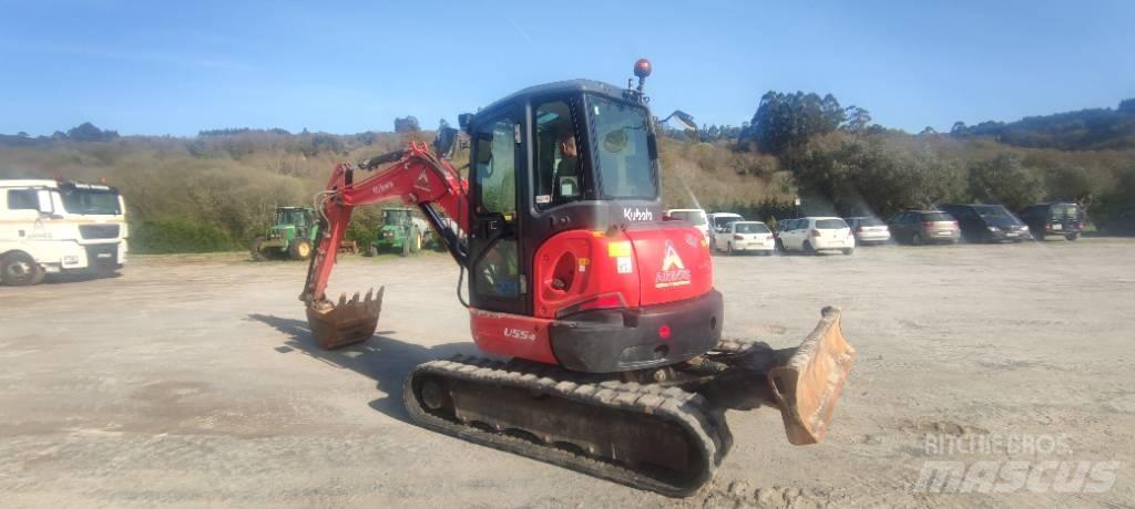 Kubota U 55-4 Mini kotrók < 7t