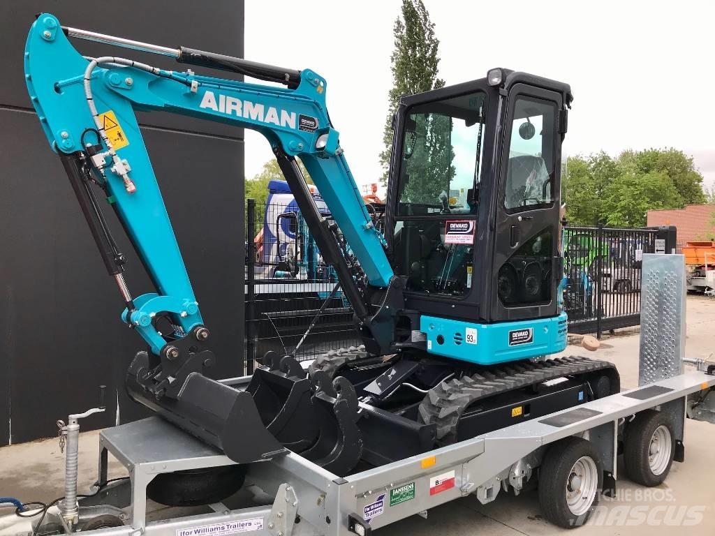 Airman AX26U-7 Mini kotrók < 7t