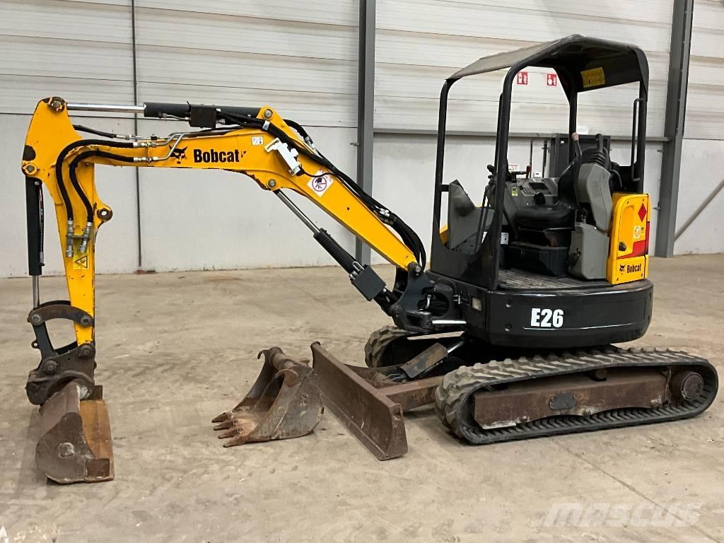 Bobcat E 26 EM Mini kotrók < 7t