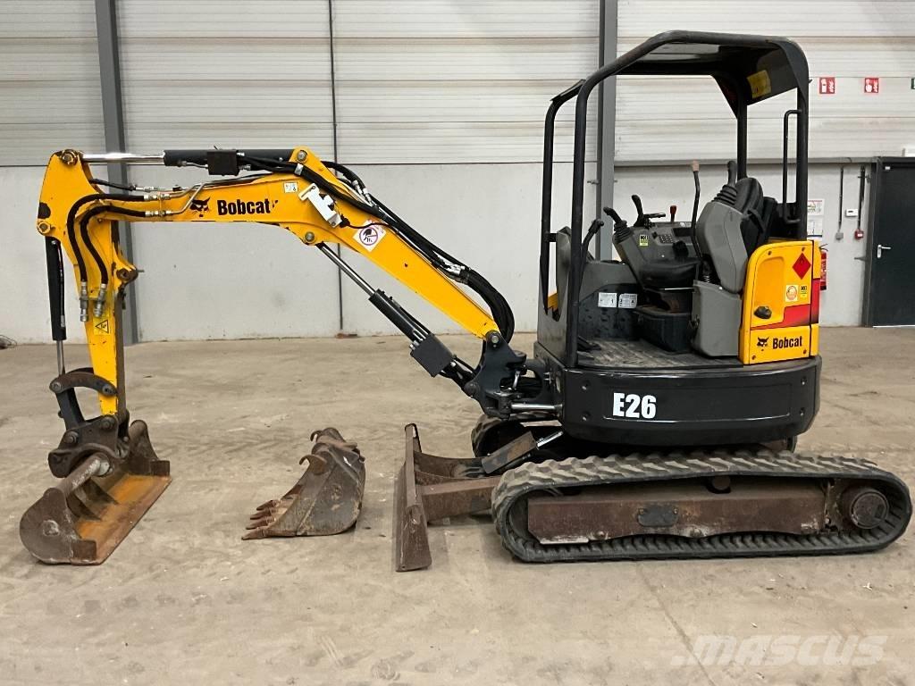 Bobcat E 26 EM Mini kotrók < 7t