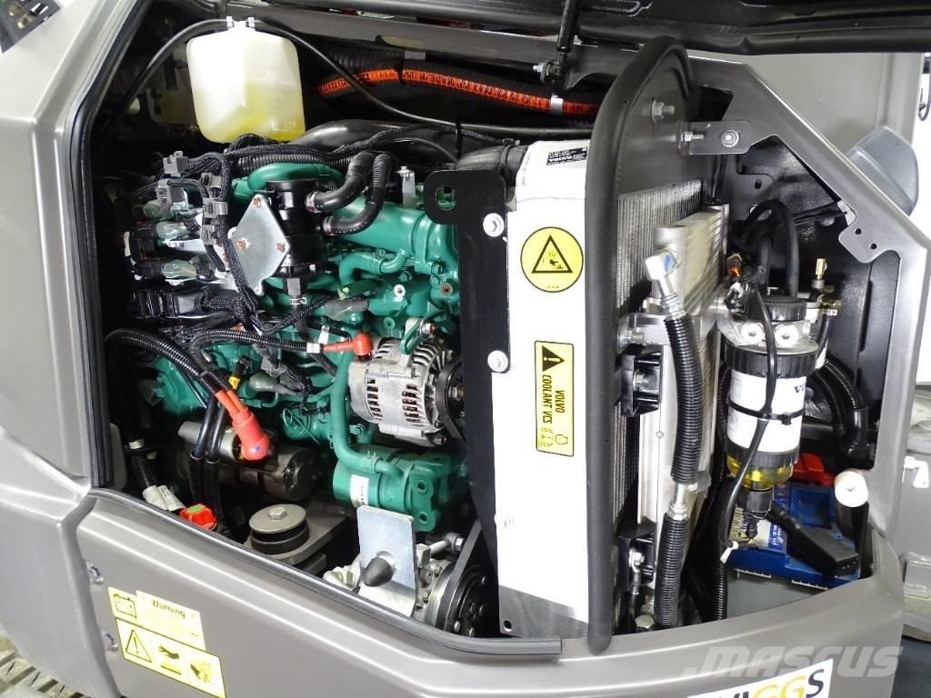 Volvo ECR58F Mini kotrók < 7t