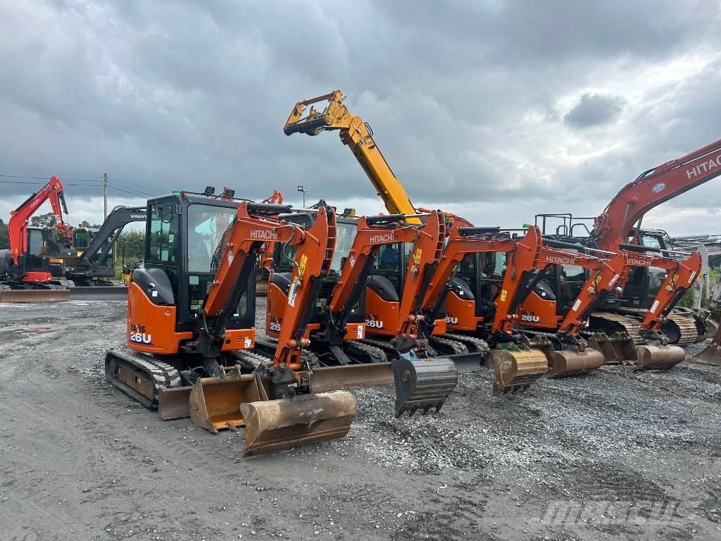 Hitachi ZX 26 U-6 Mini kotrók < 7t