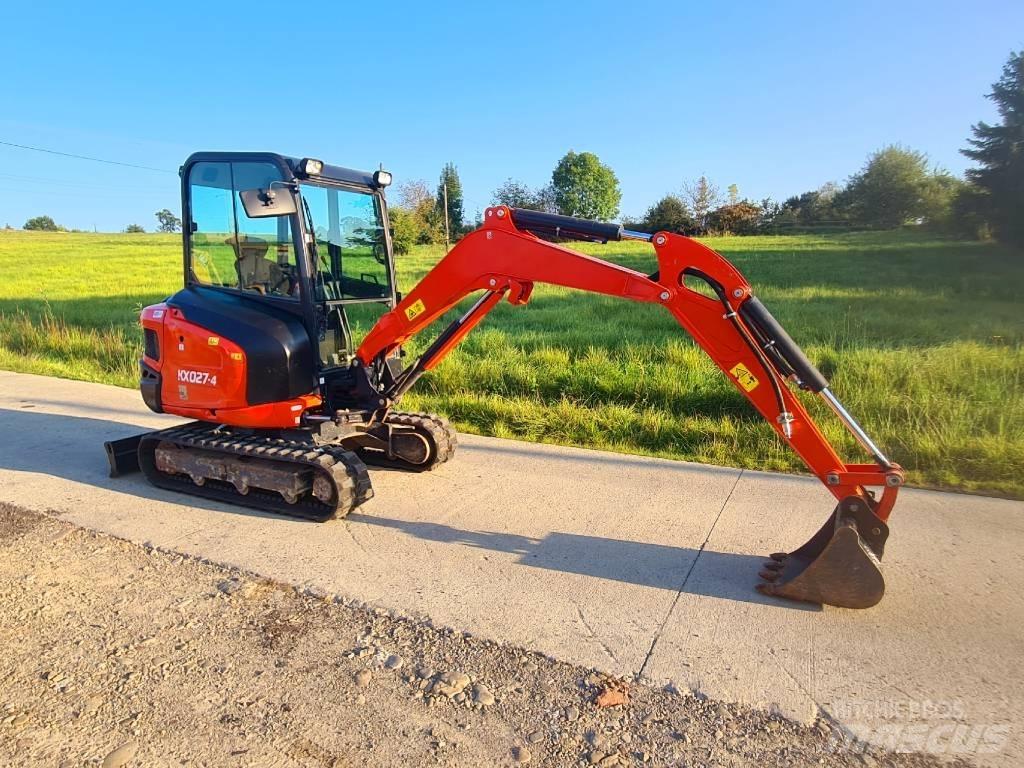Kubota KX 027-4 Mini kotrók < 7t
