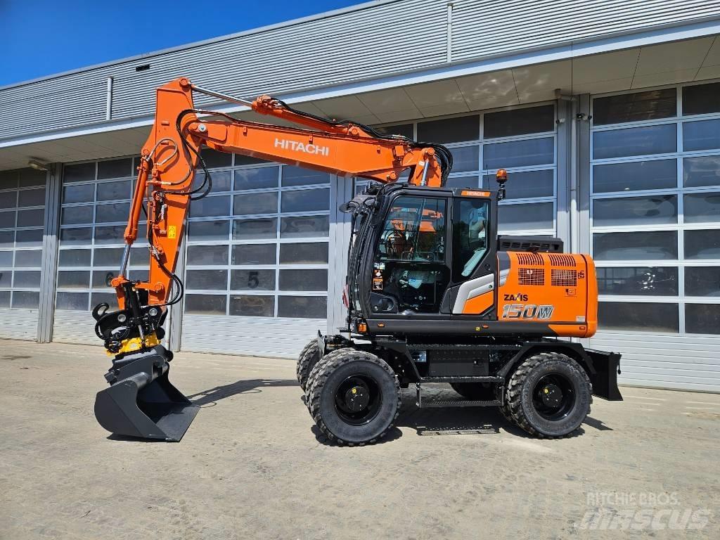 Hitachi ZX150W-7 Gumikerekes kotrók