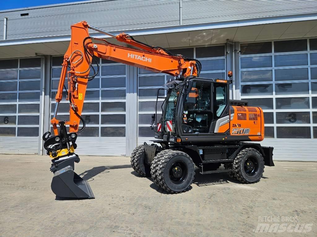 Hitachi ZX150W-7 Gumikerekes kotrók