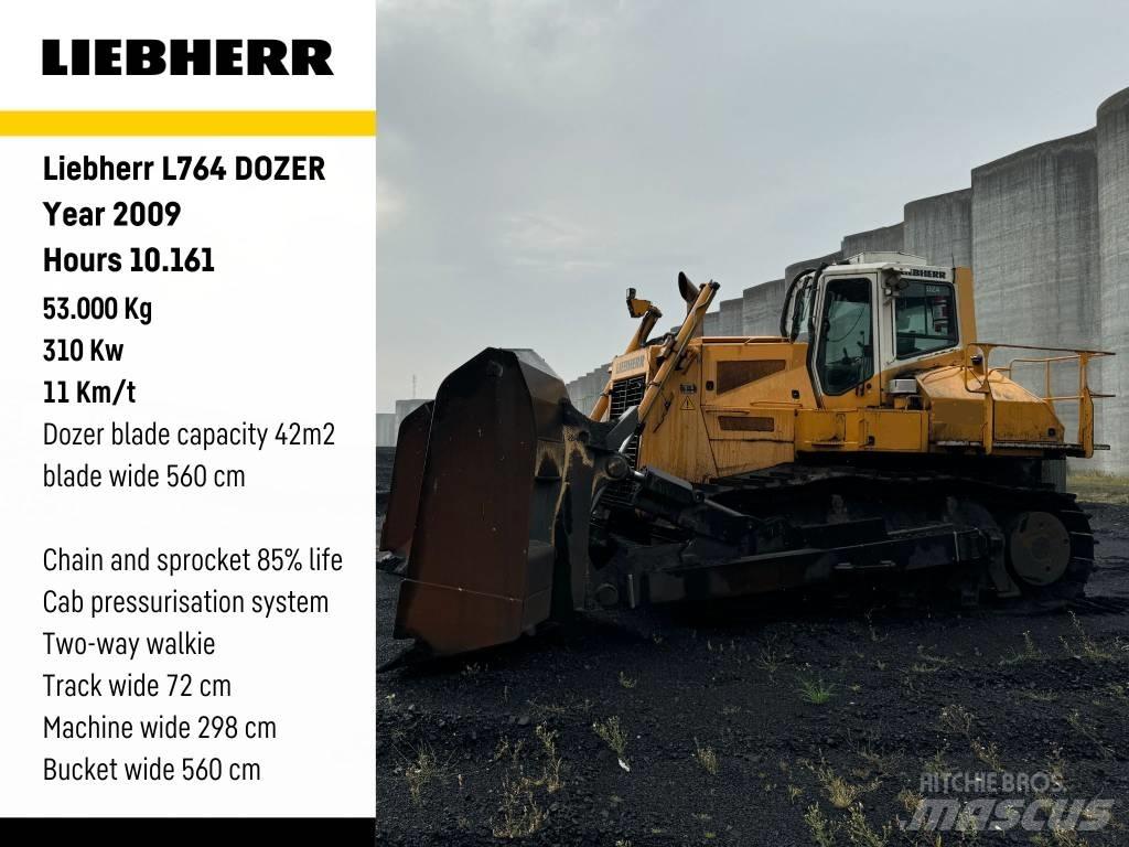 Liebherr PR 764 lánctalpas dózerek