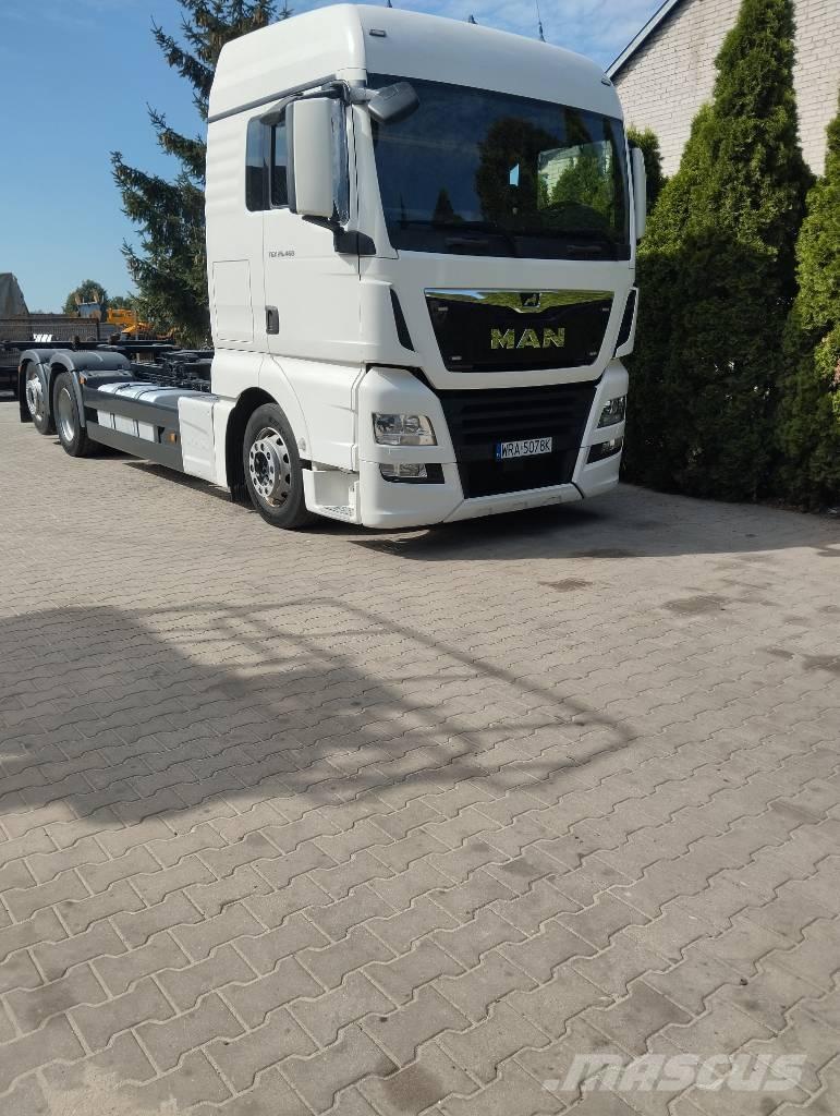 MAN TGX 26.460 Konténer keretes / Konténeres teherautók