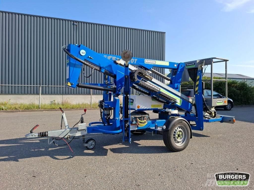 Niftylift 120TE Pótkocsira szerelt emelők és állványok