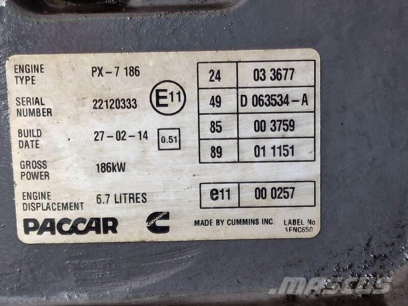 DAF PX-7 184 Motorok