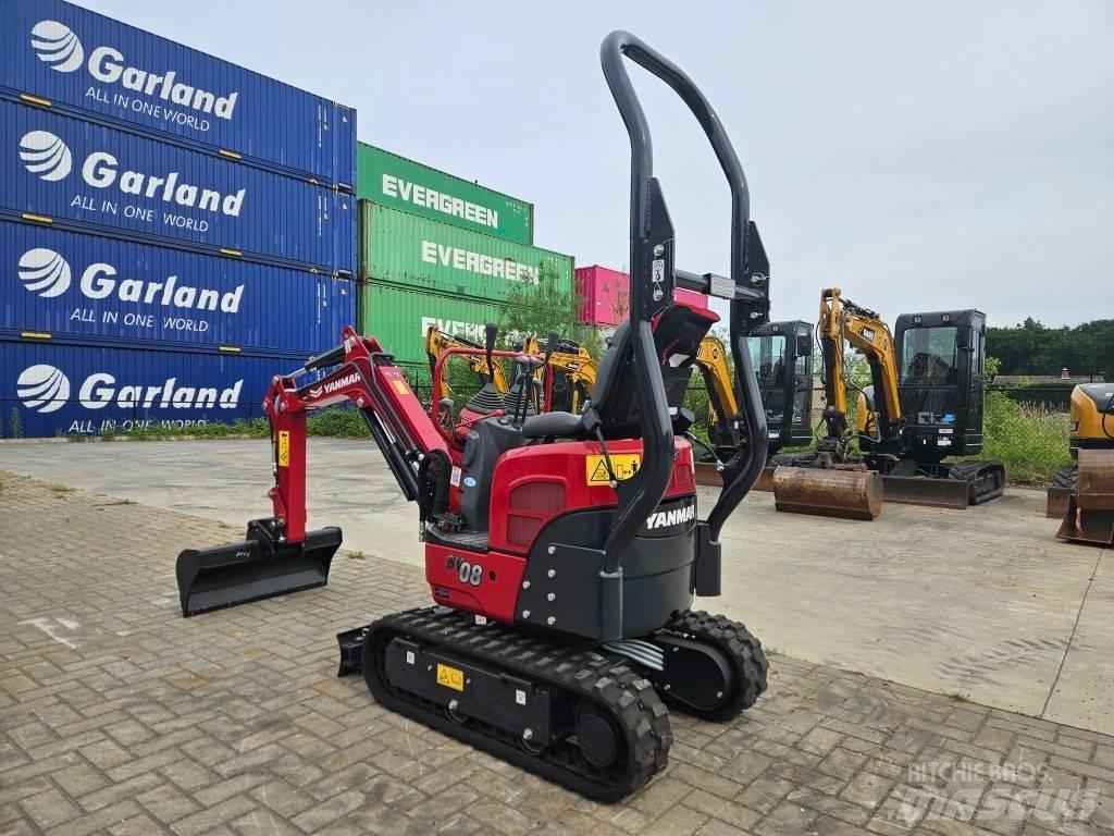 Yanmar SV08-1C Mini kotrók < 7t