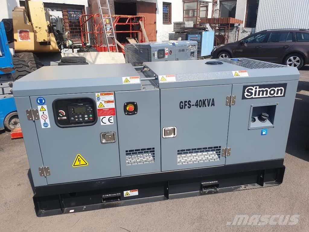 Simon 40KVA Dízel áramfejlesztők