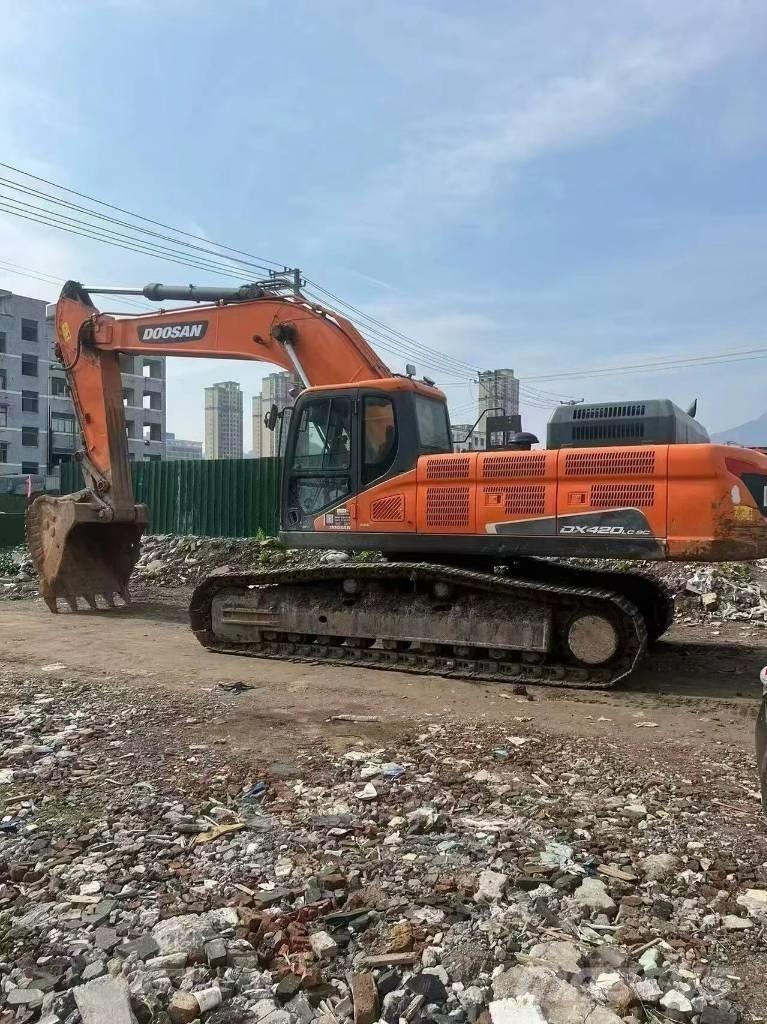 Doosan DX420LC Lánctalpas kotrók