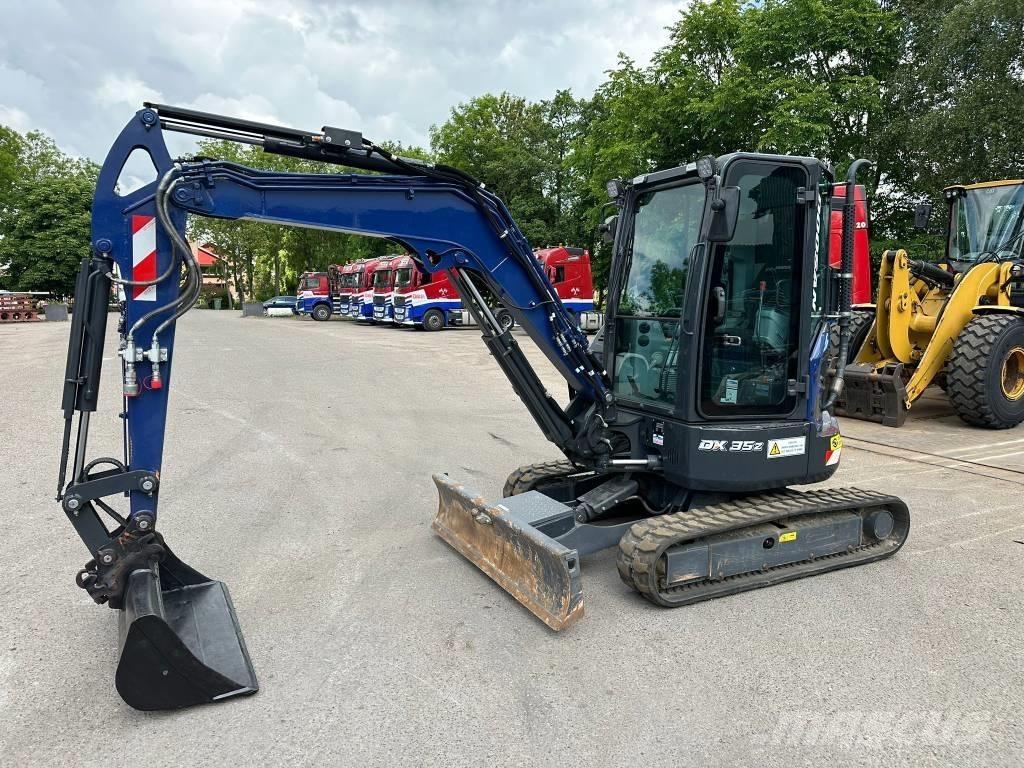 Doosan DX 35 Z Mini kotrók < 7t