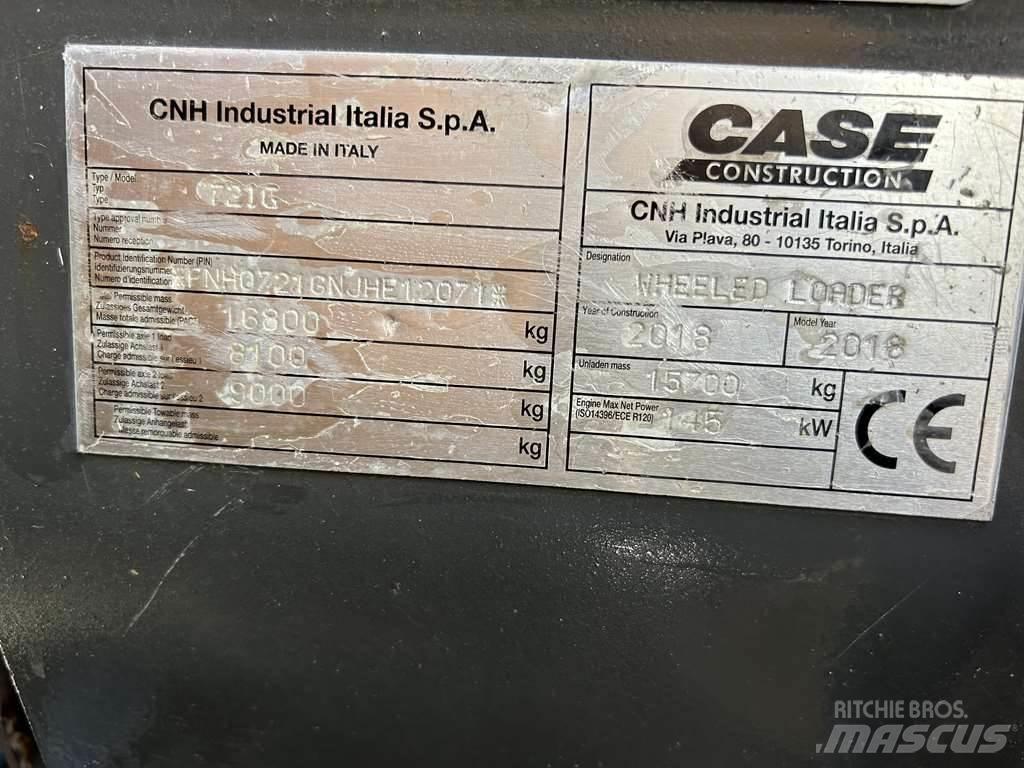 CASE 721G XR Gumikerekes homlokrakodók