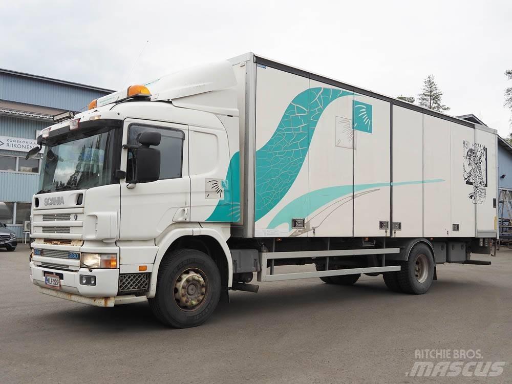 Scania 94 D 260 Platós / Ponyvás teherautók