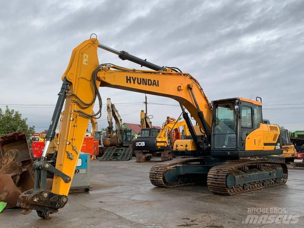 Hyundai HX 220 L Lánctalpas kotrók
