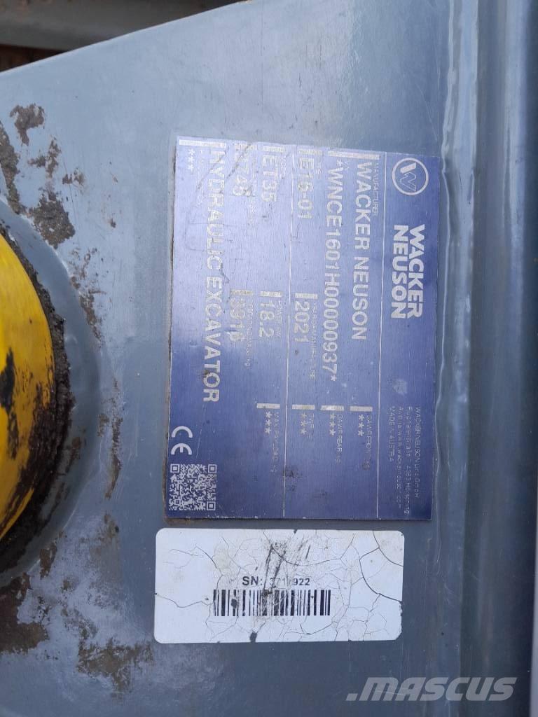Wacker Neuson ET 35 Lánctalpas kotrók