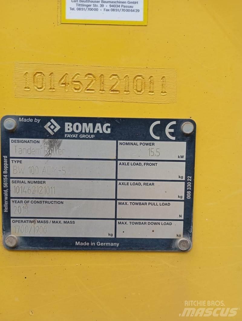Bomag BW 100 ADM-5 Vibrátorok