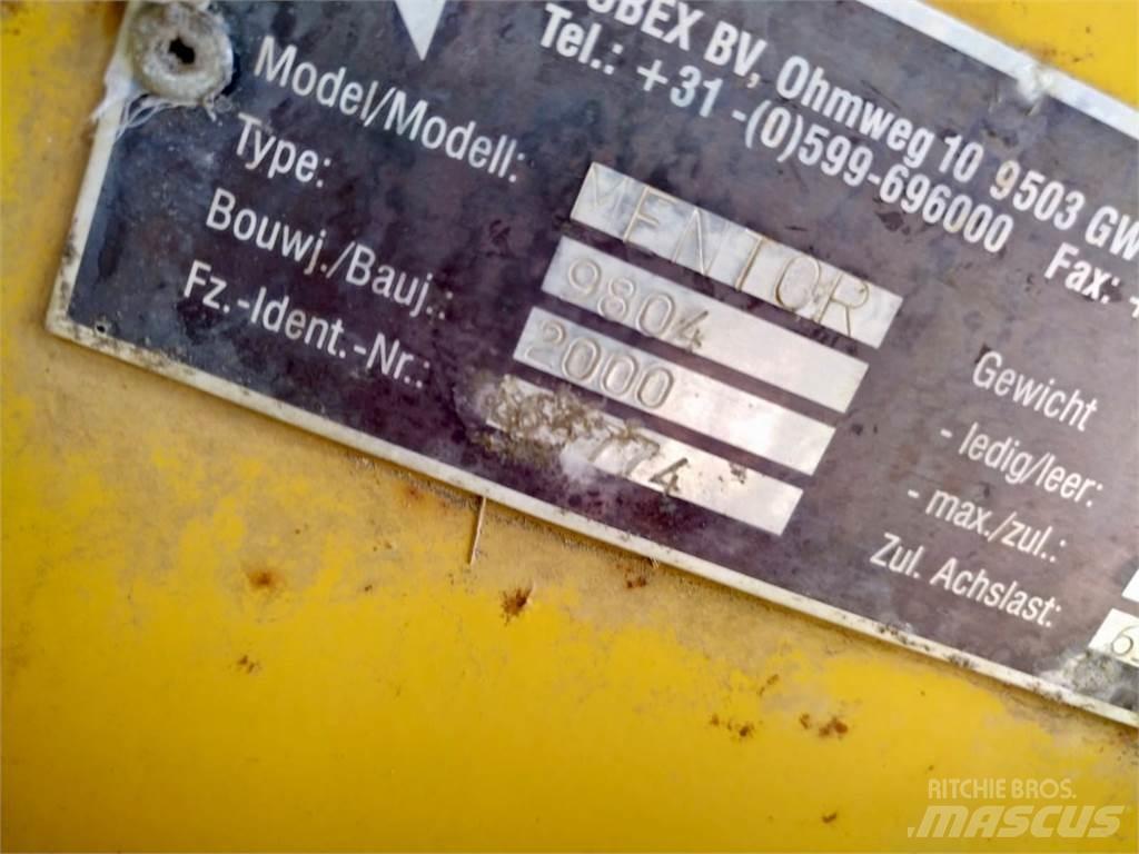 Dubex Mentor 9804 Vontatott trágyaszórók